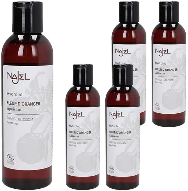 NAJEL 有機橙花純露, 200ml, 5瓶