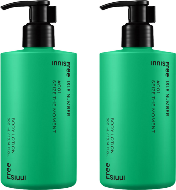 INNISFREE 台灣公司貨 ISLE NUMBER 身體沐浴乳 溫暖蓬鬆, 2瓶, 300ml