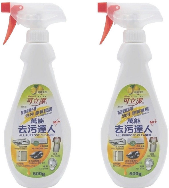 Klean J 可立潔 萬能去污達人, 500g, 2瓶