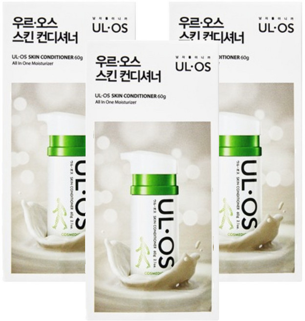 UL OS 男士多效合一化妝水, 60g, 3個