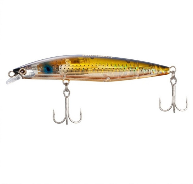 SHIMANO EXSENCE 125F 一體貫穿 米諾 路亞 岸拋 釣魚 海鱸 125mm 008 F綠背黃橘肚 閃鱗, 25g, 1個
