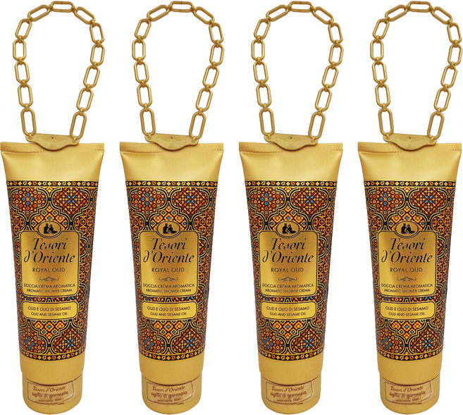 Tesori D'Oriente 香氛沐浴乳 葉門皇家烏木, 250ml, 4瓶