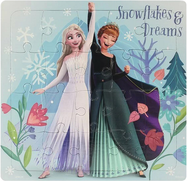 Disney 迪士尼 冰雪奇緣 真可愛拼圖(E), 1組
