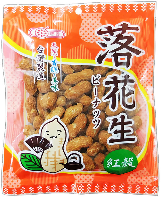 惠香 紅殼花生, 140g, 1包
