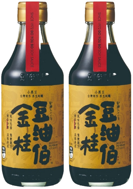 豆油伯 金桂釀造醬油, 300ml, 2瓶