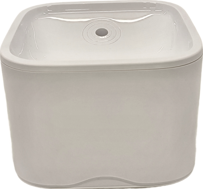 dudupet 小方智慧寵物飲水機 基礎版 DU2L-KS 210 x 210 x 165mm 590g, 白色, 1個