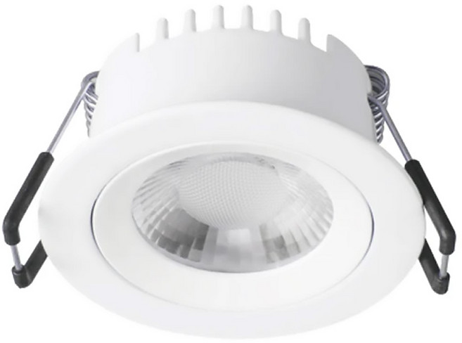 DANCELIGHT 舞光 LED 3W 5cm浩克崁燈 時尚白款 黃光, 1個