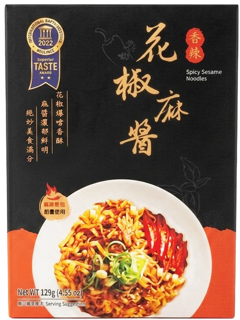 大甲佳旭 花椒麻醬麵 129g, 1盒