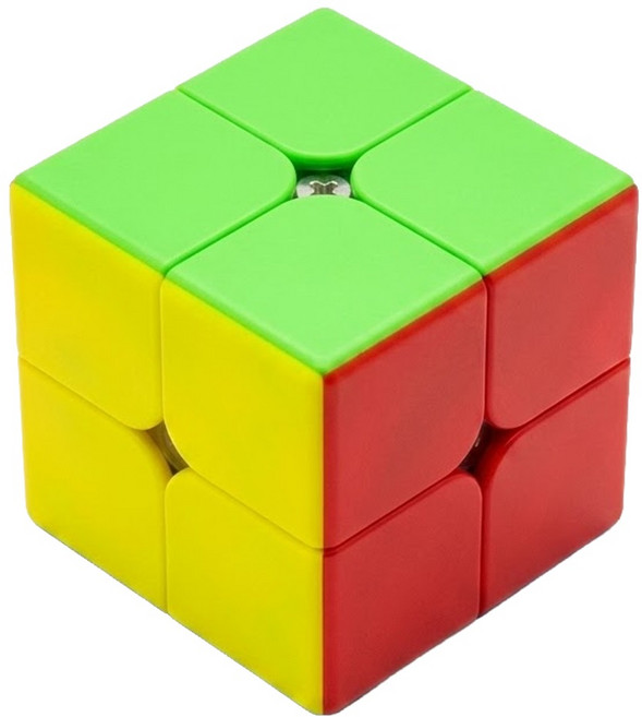 QYTOYS 奇藝 魔方格二階比賽專用魔術方塊, 多色, 1個