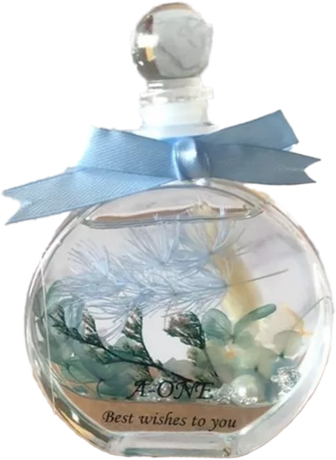 A-ONE 匯旺 浮游花DIY花材包 3包, 藍霓流雲