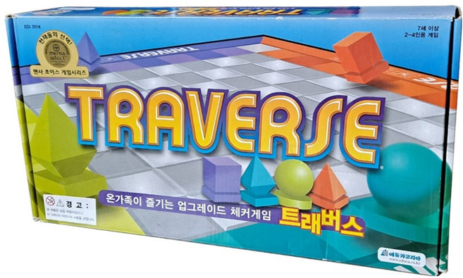 Educa Korea Traverse 棋盤遊戲, 1個, 混合顏色