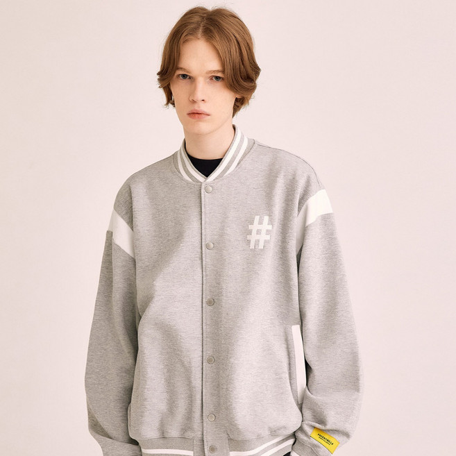 Beentrill 學院風寬鬆版夾克 BA241JK001