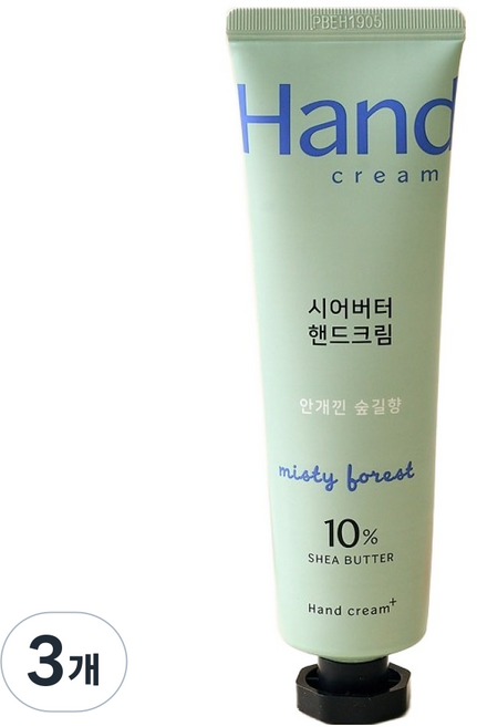 모던하우스 리치한 시어버터 핸드크림 안개낀숲길향, 100g, 3개