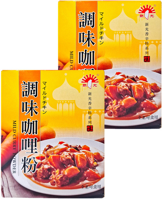 新光洋菜 調味咖哩粉, 600g, 2盒