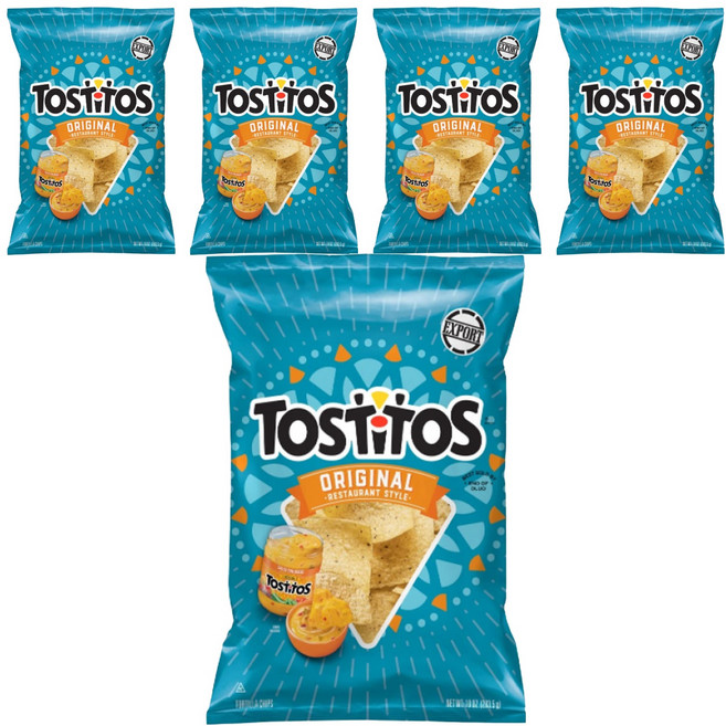 TOSTITOS 白玉米脆片, 283.5g, 5包