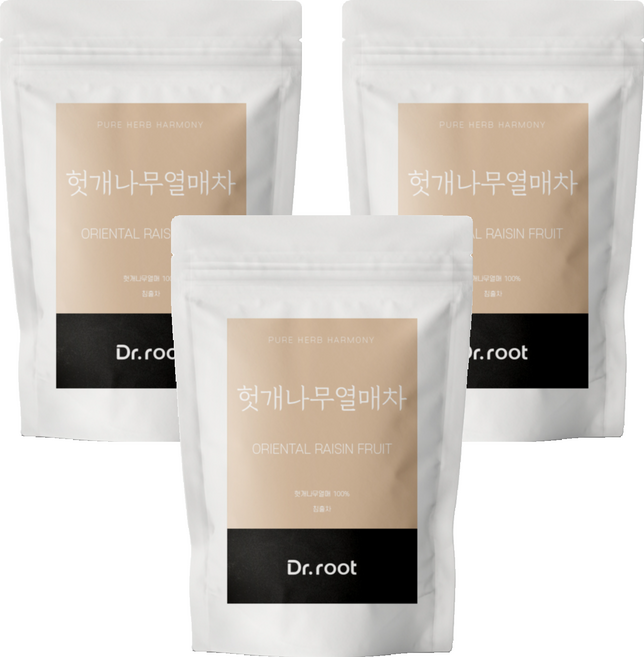 Dr.root 枳椇子三角茶包, 1.2g, 3個, 25入