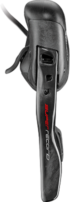 Campagnolo Super Record 電子式 EPS 碟煞 12速 Ergopower 變速撥桿 右 140R, 1個, 黑色
