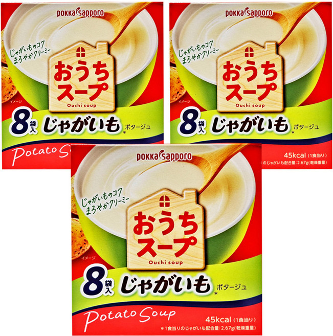 pokka sapporo 馬鈴薯濃湯, 96g, 3盒
