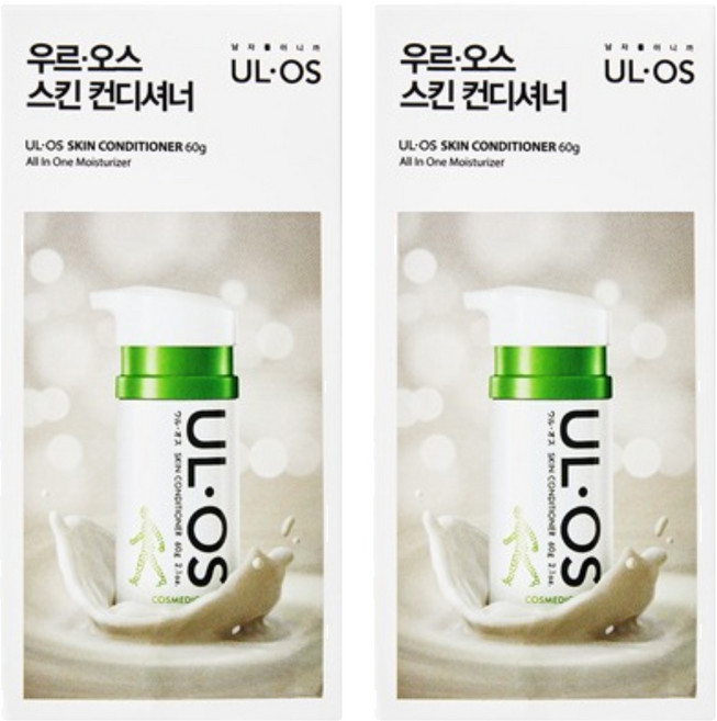 UL OS 男性多效合一肌膚調理露, 60g, 2個