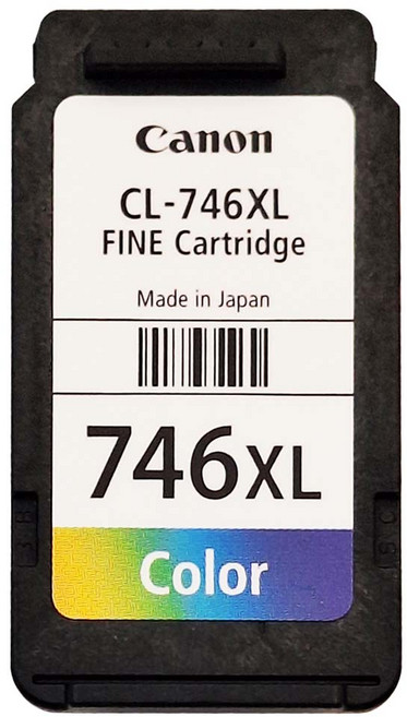 Canon 佳能 噴墨專用墨水匣 CL-746XZL, 三色, 1個
