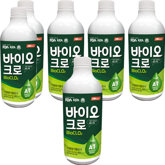 HKMART BIOCHLO 二氧化氯原液, 1L, 6個