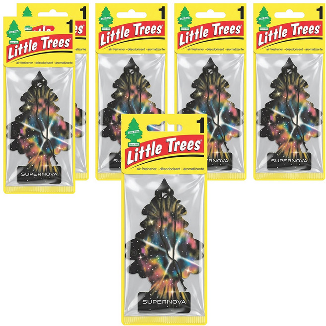 Little Trees 小樹香片 香氛卡, 銀河之星, 7g, 6片