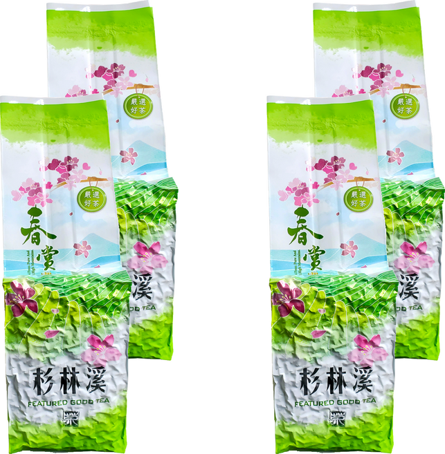 龍源茶品 鑫龍源 杉林溪黃金烏龍, 150g, 1入, 4包