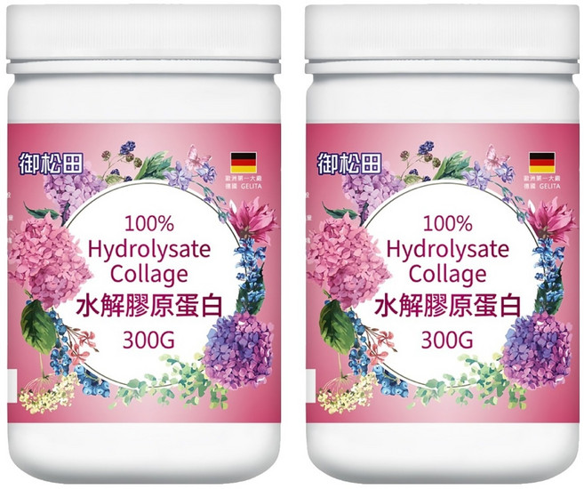 ROYAL SONG 御松田 水解膠原蛋白, 300g, 2罐