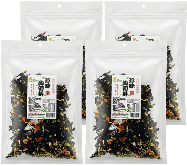 超賀 珍味海帶芽, 100g, 4包