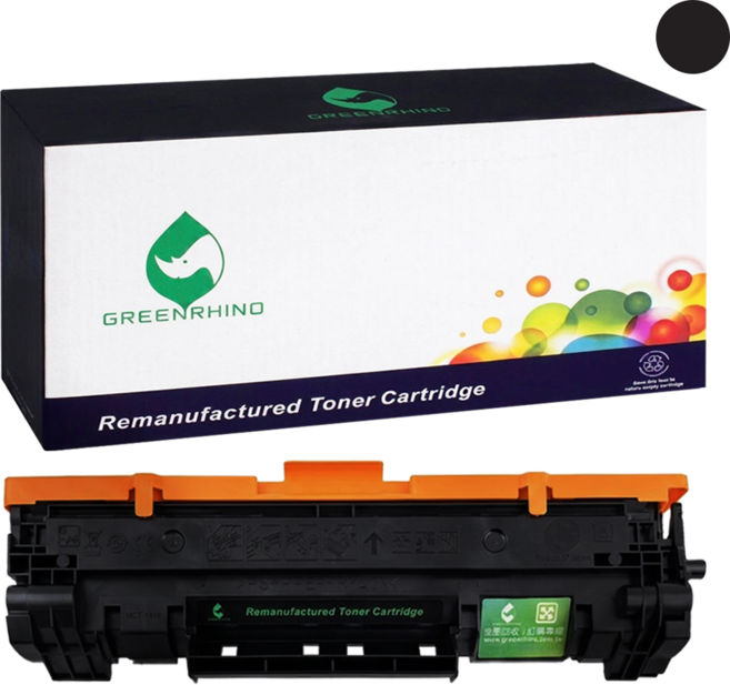 GREENRHINO 綠犀牛 環保碳粉匣 HP CF248A 48A適用, 黑色, 1個