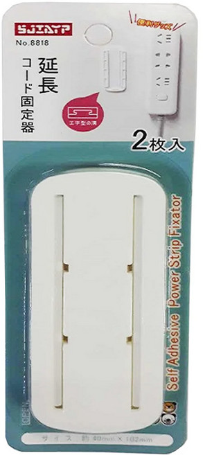 SJIAYP 排插固定器, 1個, 白色