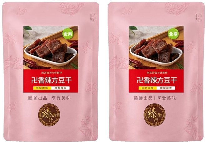 臻御行 香辣方豆干, 300g, 2包