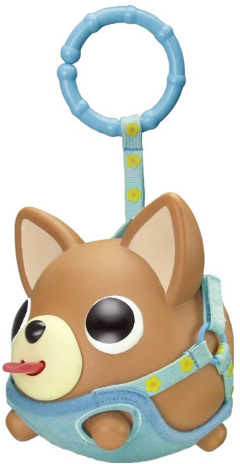 SANKYORIKEN 日本進口超療癒愛說話動物球掛環版 241g, 11cm, 吉娃娃, 1個