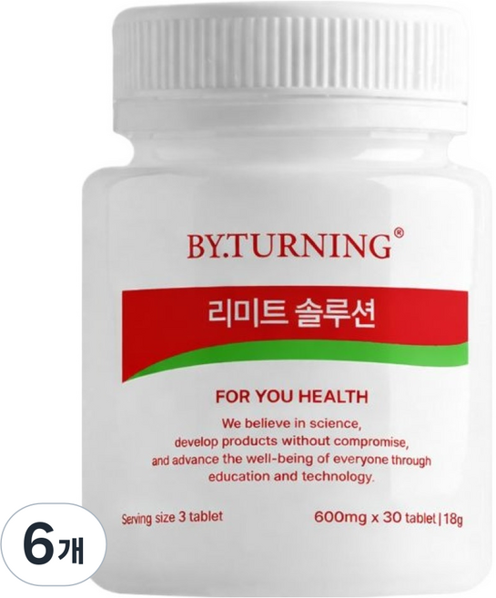 Viterring 閾值解決方案, 6個, 30錠