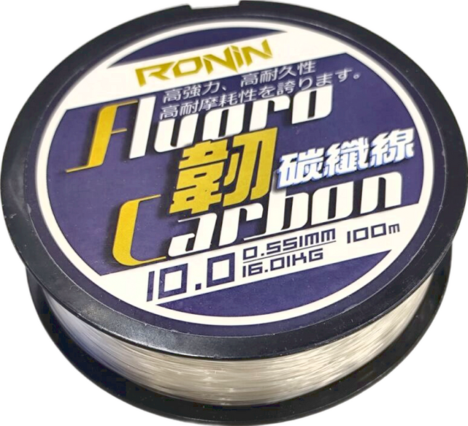 RONiN 獵漁人 韌 純碳纖線 10.0, transparent, 1個