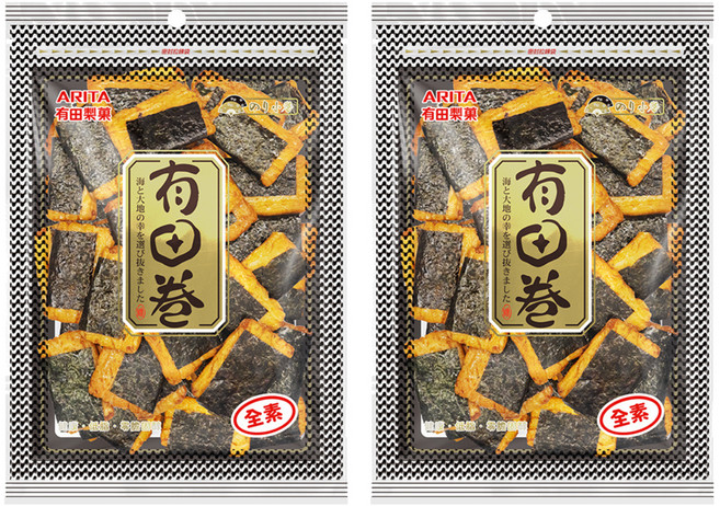 ARITA 有田製果 海苔卷, 70g, 2包
