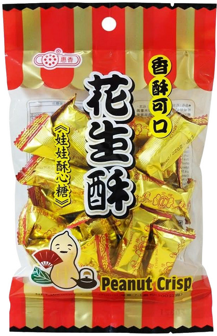 惠香 花生酥, 170g, 1袋