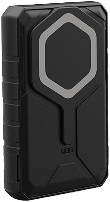 UAG 磁吸無線耐衝擊行動電源 10000mAh, WPB-01, 黑鈦色