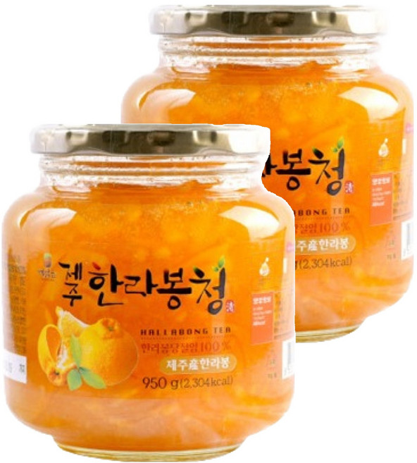 SINSUNG F&B 漢拏峰柑橘沖泡醬, 950g, 1罐, 2罐