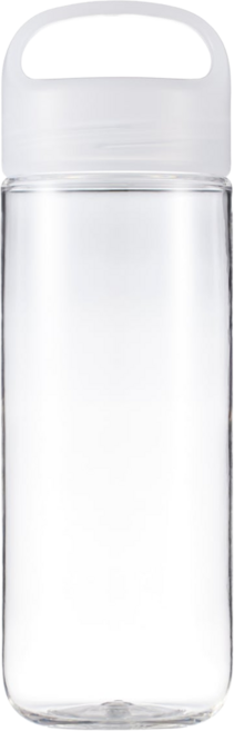 Marna Cocuri Daily Water Bottle 500ml 聚酯樹脂(耐熱約80度) 日本製, 靜謐白, 1瓶