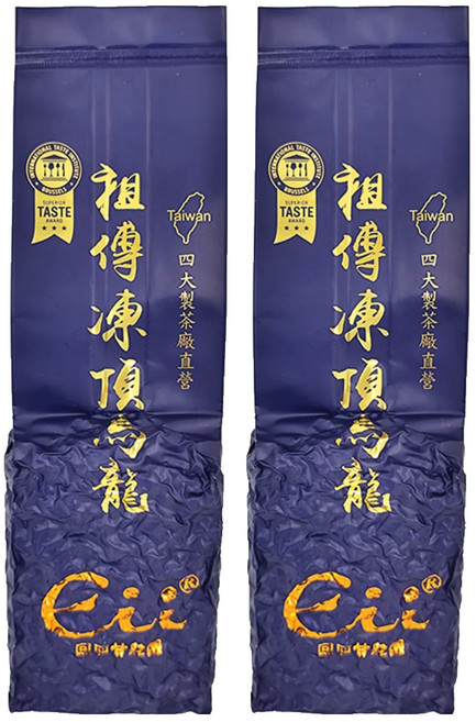 Eii 回回甘製茶 祖傳凍頂烏龍 寶藍 4兩, 150g, 1包, 2包