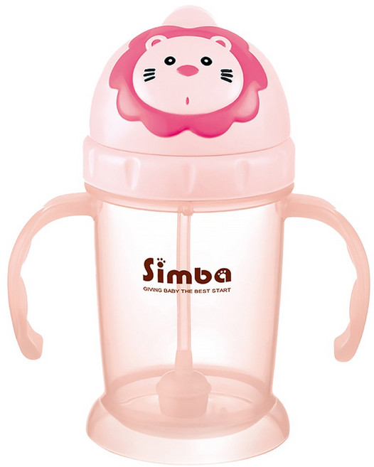 Simba 小獅王辛巴 滑蓋樂活杯, 粉色, 1個