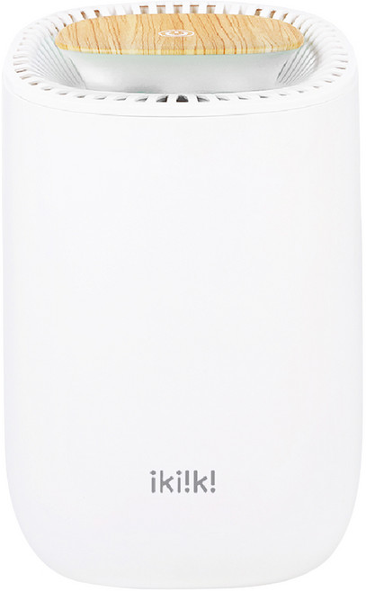 ikiiki 伊崎家電 0.6L 電子式 除濕機 低噪音 水滿自動停止 白色 IK-DH8301