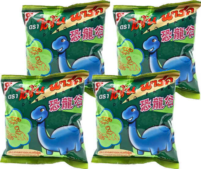 DINO PARK 恐龍谷 脆餅 海鮮 12包, 10g, 48包