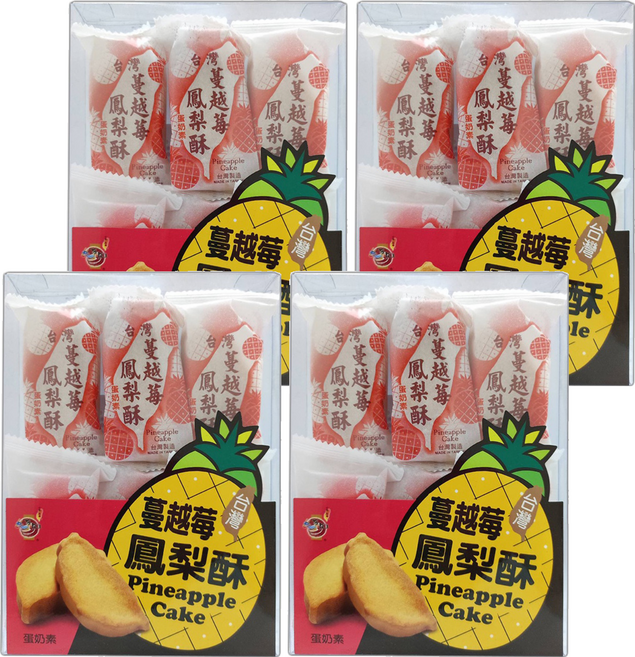 Onlyone 海龍王 蔓越莓鳳梨酥, 210g, 4盒