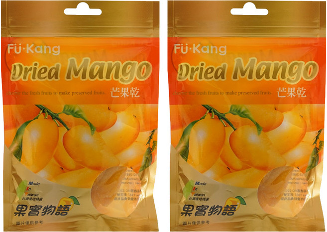 阜康 果實物語 芒果乾, 70g, 2包