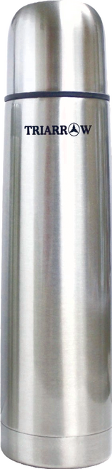 TRIARROW 三箭牌 真空保溫瓶 #304不鏽鋼, 銀色, 1L, 1個