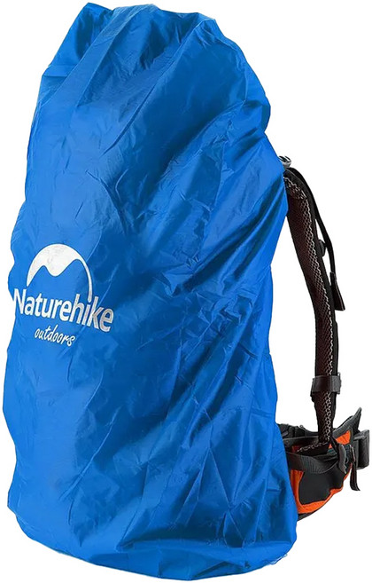 Naturehike 挪客 野營徒步登山旅遊背包防雨罩 80g, 藍色, 1個