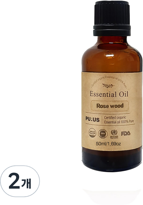 PUUS 花梨木精油, 50ml, 2個