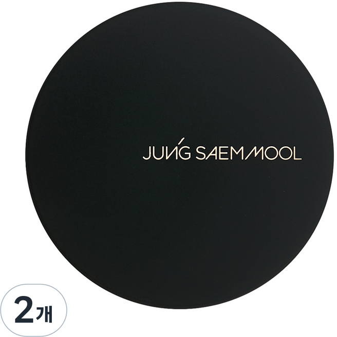 JUNG SAEM MOOL 鄭瑄茉 Nuder 粉底氣墊迷你版, 自然色, 2個